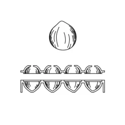 Moule Silicone|Moules À Gâteaux*PAVONI Moule Silicone 8 Noisettes 82 ml Cédric Grolet