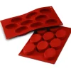 Moule Silicone*SILIKOMART Moule Silicone 9 Ovales 7 x 5 cm