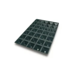 Moule Silicone*SILIKOMART Moule Silicone 35 Pyramides 6,5 x 6,5 x 3,5 cm 61ml Professional