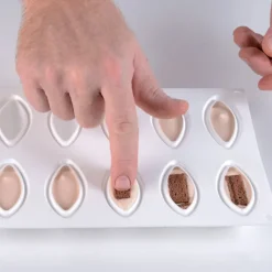 Moule Silicone*SILIKOMART Moule Silicone 12 Quenelles 6,3 x 2,9 cm 24ml Professional