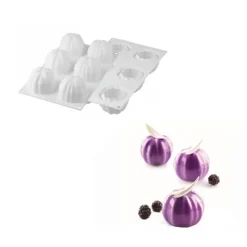 Moule Silicone*SILIKOMART Moule Silicone 6 Sphères Ø68 x h52 mm 120ml Professional