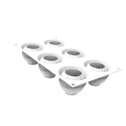 Moule Silicone*SILIKOMART Moule Silicone Atome Ø 6,3 x H 5,5 cm (x6)