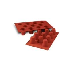 Moule Silicone*SILIKOMART Moule Silicone Babas 4,5 x H 4,8 cm (x11)