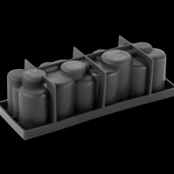 Moule Silicone|Moules À Gâteaux*PAVONI Moule Silicone Bûche Pièces 25 x 8 cm x H 7,7 cm