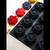 Moule Silicone*PAVONI Moule Silicone Bouquets de Roses 8 x H 3,5 cm (x12) Cédric Grolet