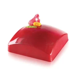 Moule Silicone*SILIKOMART Moule Silicone Carré Sphère 16x16 cm Grand Modèle Professional