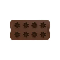 Moules À Chocolat|Moule Silicone*SILIKOMART Moule Silicone Chocolat Fleurs (x8) Easy Choc
