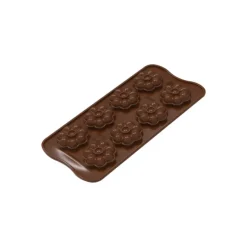 Moules À Chocolat|Moule Silicone*SILIKOMART Moule Silicone Chocolat Fleurs (x8) Easy Choc