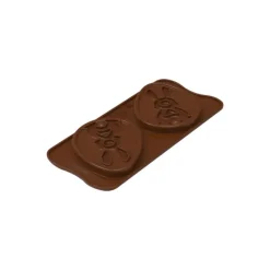 Moules À Chocolat|Moule Silicone*SILIKOMART Moule Silicone Chocolat Tablette Œuf Lapin (x2) Easy Choc