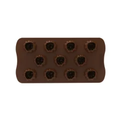 Moules À Chocolat|Moule Silicone*SILIKOMART Moule Silicone Citrouille Delica Chocolat Ø 3,2 x H 2,5 cm Easy Choc (x11)