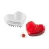 Moule Silicone*SILIKOMART Moule Silicone Coeur Origami 15x13,5 cm Professional