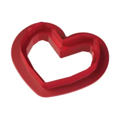 Moule Silicone*SILIKOMART Moule Silicone Coeur Origami 15x13,5 cm Professional