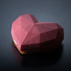 Moule Silicone*SILIKOMART Moule Silicone Coeur Origami 15x13,5 cm Professional