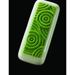 Moule Silicone*PAVONI Moule Silicone Décor Cercles 21 x 7 cm x H 0,9 cm (x2)