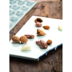 Moule Silicone*PAVONI Moule Silicone Gourmand Amande 3,4 x 2,1 x H 1,1 cm (x30)