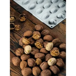 Moule Silicone*PAVONI Moule Silicone Gourmand Noix 3,8 x 2,8 x H 1,6 cm (x18)