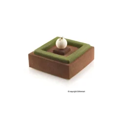 Moule Silicone*SILIKOMART Moule Silicone Insert 12 Carrés 26 cm Professional