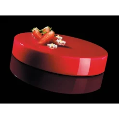 Moule Silicone|Moules À Gâteaux*PAVOFLEX Moule Silicone Insert Rond Disco Ø 18 cm x H 3 cm (x6)