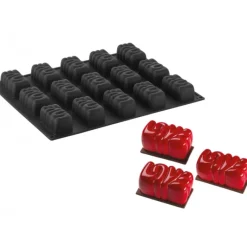 Moule Silicone*PAVOFLEX Moule Silicone Lovely 8 x 4,3 cm x H 3,6 cm (x15)