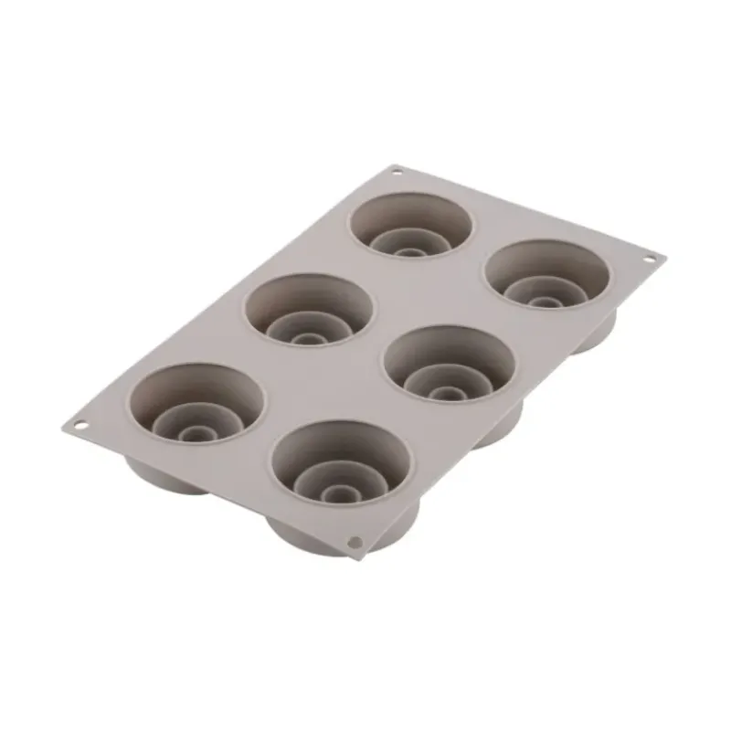 Moule Silicone|Moules À Gâteaux*SILIKOMART Moule Silicone Mini Color Ø 7,3 x H 3 cm (x6)