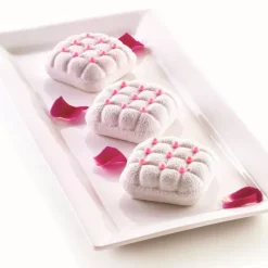 Moule Silicone|Moules À Gâteaux*SILIKOMART 3D DESIGN Moule Silicone Mini Eleganza 7x7 cm