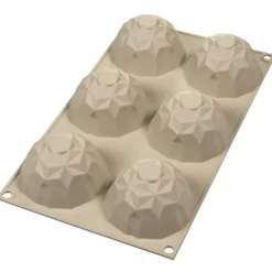 Moule Silicone|Moules À Gâteaux*SILIKOMART 3D DESIGN Moule Silicone Mini Gemma Ø6.8 cm