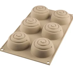 Moule Silicone|Moules À Gâteaux*SILIKOMART 3D DESIGN Moule Silicone Mini Girotondo Ø6.8 cm