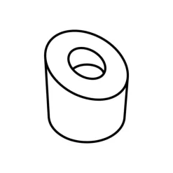 Moule Silicone*PAVOFLEX Moule Silicone Mini-Cylindre Ø 3,5 cm x H 3,5 cm (x54)