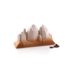 Moule Silicone|Moules À Gâteaux*SILIKOMART Moule Silicone Montagne Tre Cime 650 ml Professional