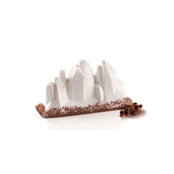 Moule Silicone|Moules À Gâteaux*SILIKOMART Moule Silicone Montagne Tre Cime 650 ml Professional