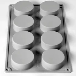 Moule Silicone*PAVONI Moule Silicone Orange 30 x 17.5 cm (x8)