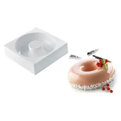 Moule Silicone*SILIKOMART Moule silicone Savarin Ø 18 cm Professional