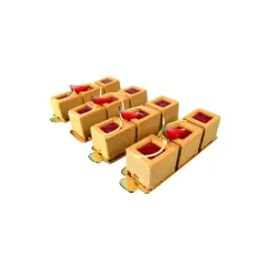 Moule Silicone*PAVOFLEX Moule Silicone Tricube 12 x 3,2 cm x H 3,2 cm (x25)