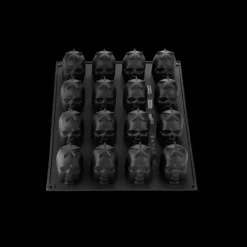 Moule Silicone*PAVOFLEX Moule Silicone Tête de Mort 5 x 7 cm x H 6 cm (x16)