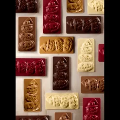 Moules À Chocolat*PAVONI Moule Tablette Chocolat Citrouille Halloween 15,4 x 7,7 cm