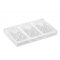 Moules À Chocolat*PAVONI Moule Tablette Chocolat Fragment 15,5 x 7,7 cm x H 1 cm (x3)