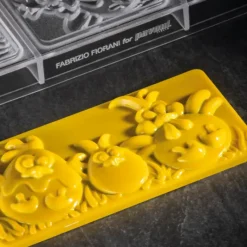 Moules À Chocolat*PAVONI Moule Tablette Chocolat Pâques 15,4 x 7,2 cm (x3)