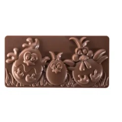 Moules À Chocolat*PAVONI Moule Tablette Chocolat Pâques 15,4 x 7,2 cm (x3)