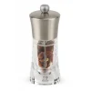 Moulin*PEUGEOT Moulin à Piment Ouessant 14 cm Transparent-Inox