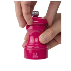 Moulin*PEUGEOT Moulin à Poivre Bistro 10 cm Rose Bonbon