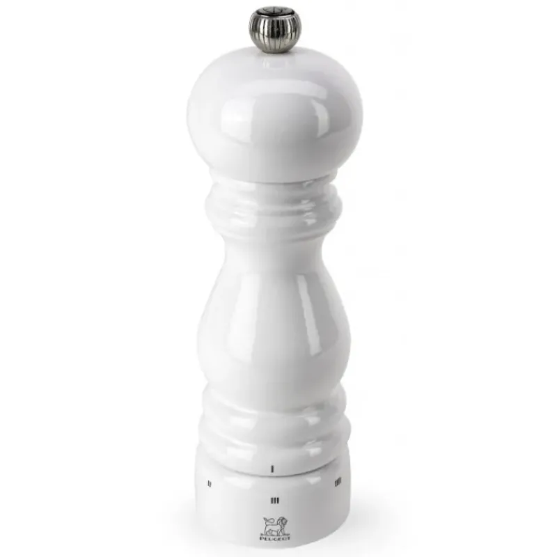 Moulin*PEUGEOT Moulin à Poivre Paris U'Select 18 cm Laqué Blanc