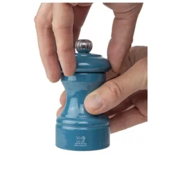 Moulin*PEUGEOT Moulin à Sel Bistro 10 cm Bleu Pacifique