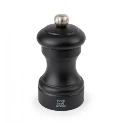 Moulin*PEUGEOT Moulin à Sel Bistro 10 cm Noir Mat