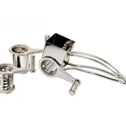 Râpes À Fromage*La Bonne Graine Moulin Râpe à fromage inox 3 tambours