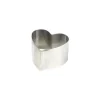 Cercle À Patisserie*MALLARD FERRIERE Nonnette Coeur Bombé H 4,5 cm