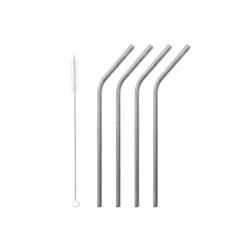 Accessoires Bar*LEBRUN Paille en Inox Coudée 21,5cm x4