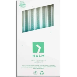 Accessoires Bar*CUISINEADDICT Paille Réutilisable en Verre 23cm droite x6 HALM