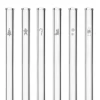 Accessoires Bar*CUISINEADDICT Paille Réutilisable en Verre Noël 20cm droite x6 HALM