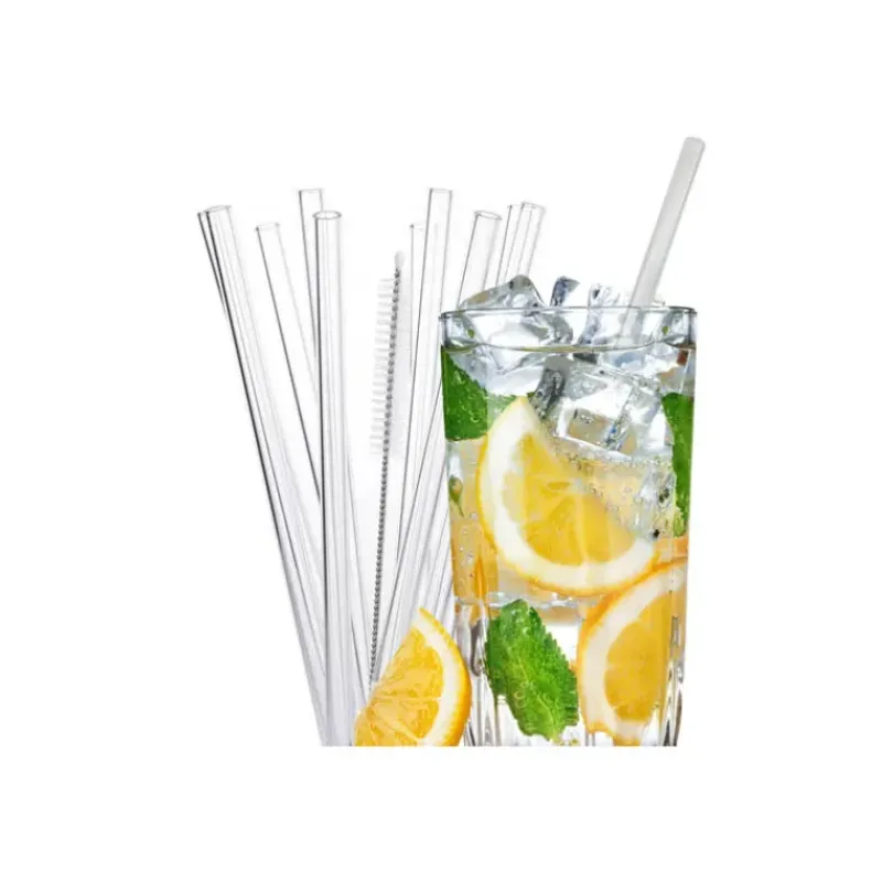 Accessoires Bar*ALLA FRANCE Pailles en Verre Réutilisables (x10)