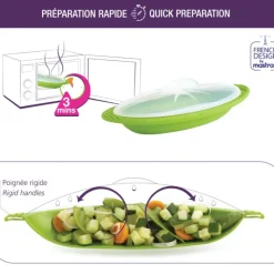 Papillotes En Silicone*MASTRAD Papillote en Silicone Minute Individuelle - Lot de 2 Vertes